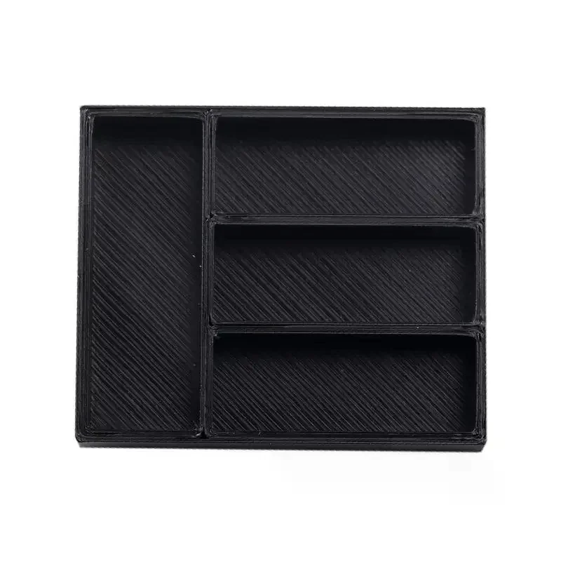 5Pcs 1/12 Dollhouse Tableware Sundries Storage Tray Table Drawer Storage Case Dressing Desk Jewelry Stationery Organizer