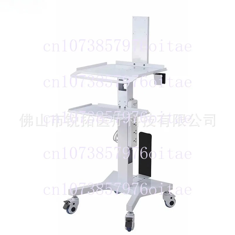 

Medical Dental Scanner Cart Intraoral Scanner Trolley Tool Cart with Bracket Tray Hoder Mobile Workstation