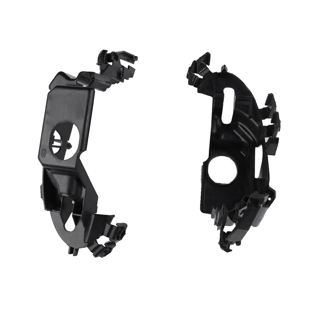 1Pair Front Left+Right Fog Light Lamp Bracket Frame for Mercedes Benz W163 ML320 ML500 ML350 02-05