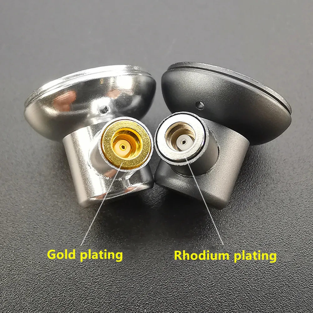 2 زوج/الوحدة لتقوم بها بنفسك 15.4 مللي متر سماعات أذن معدنية قذيفة شقة رئيس سماعات الأذن الإسكان لتقوم بها بنفسك MX500 مع MMCX قاعدة سماعة الملحقات