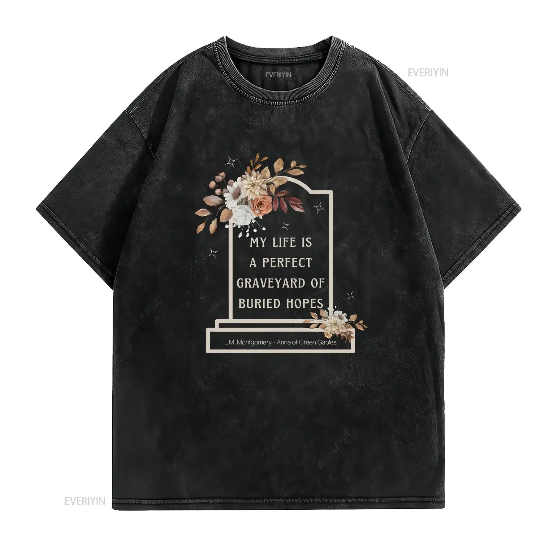 Anne of Green Gables T Shirt Light Academia PoeT Dark Cottagecore Cottage Core Renaissance long or short sleeves vintage Soft