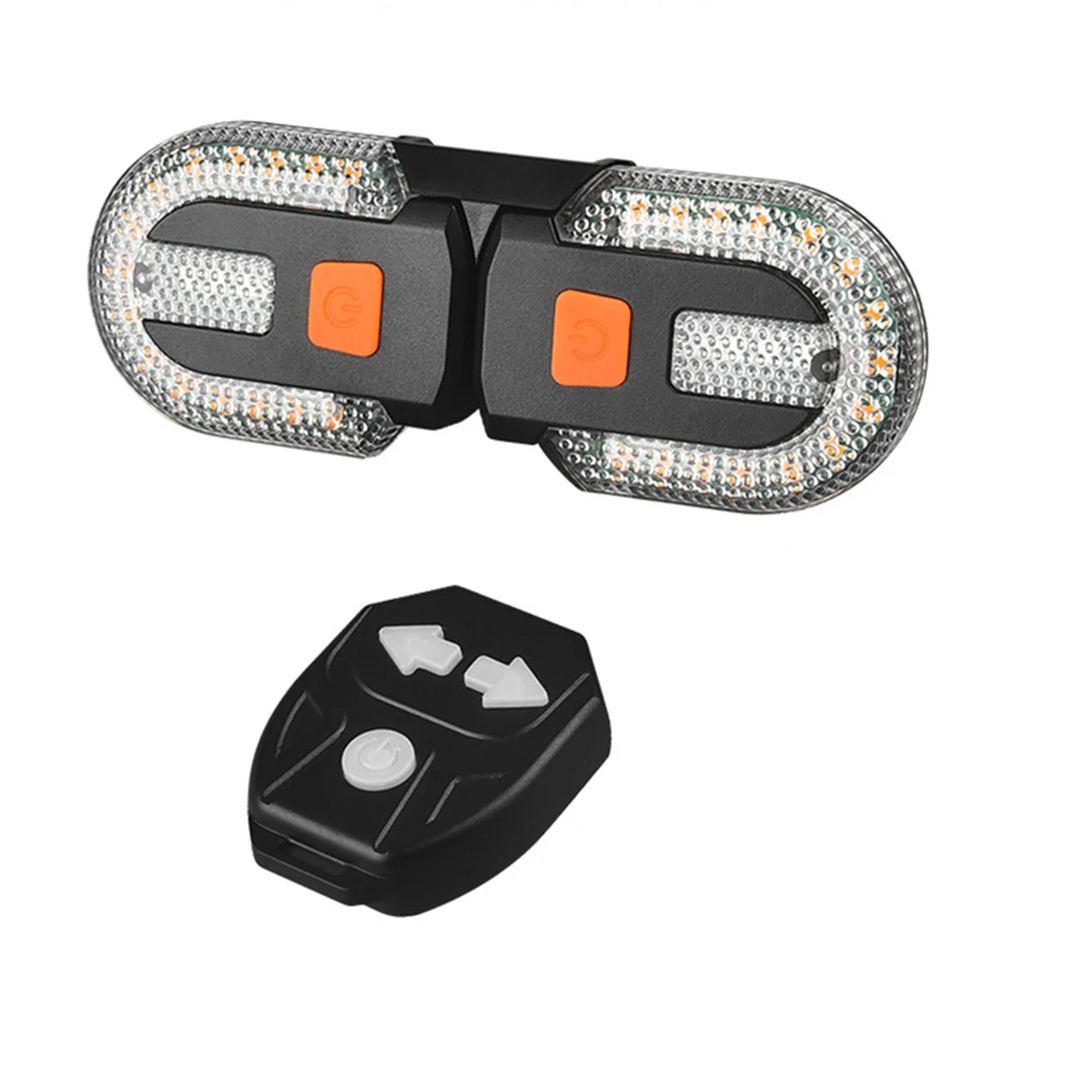 LED Fiets Afstandsbediening Richtingaanwijzer Achterlicht Waterdichte Fietswaarschuwingslamp voor Outdoor Fietsaccessoires