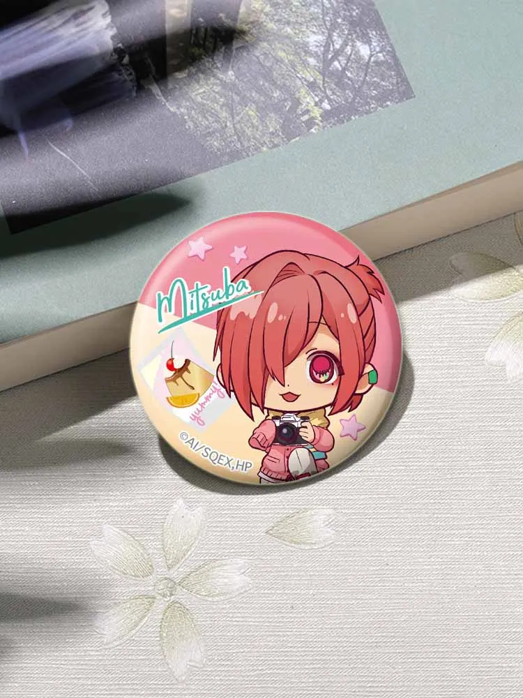 Anime Figure Kou Minamoto/Hanako-kun/Nene Yashiro/Aoi Akane/Sakura Nanamine/Sousuke Mitsuba Badge Buttons Pins for Clothes Decor