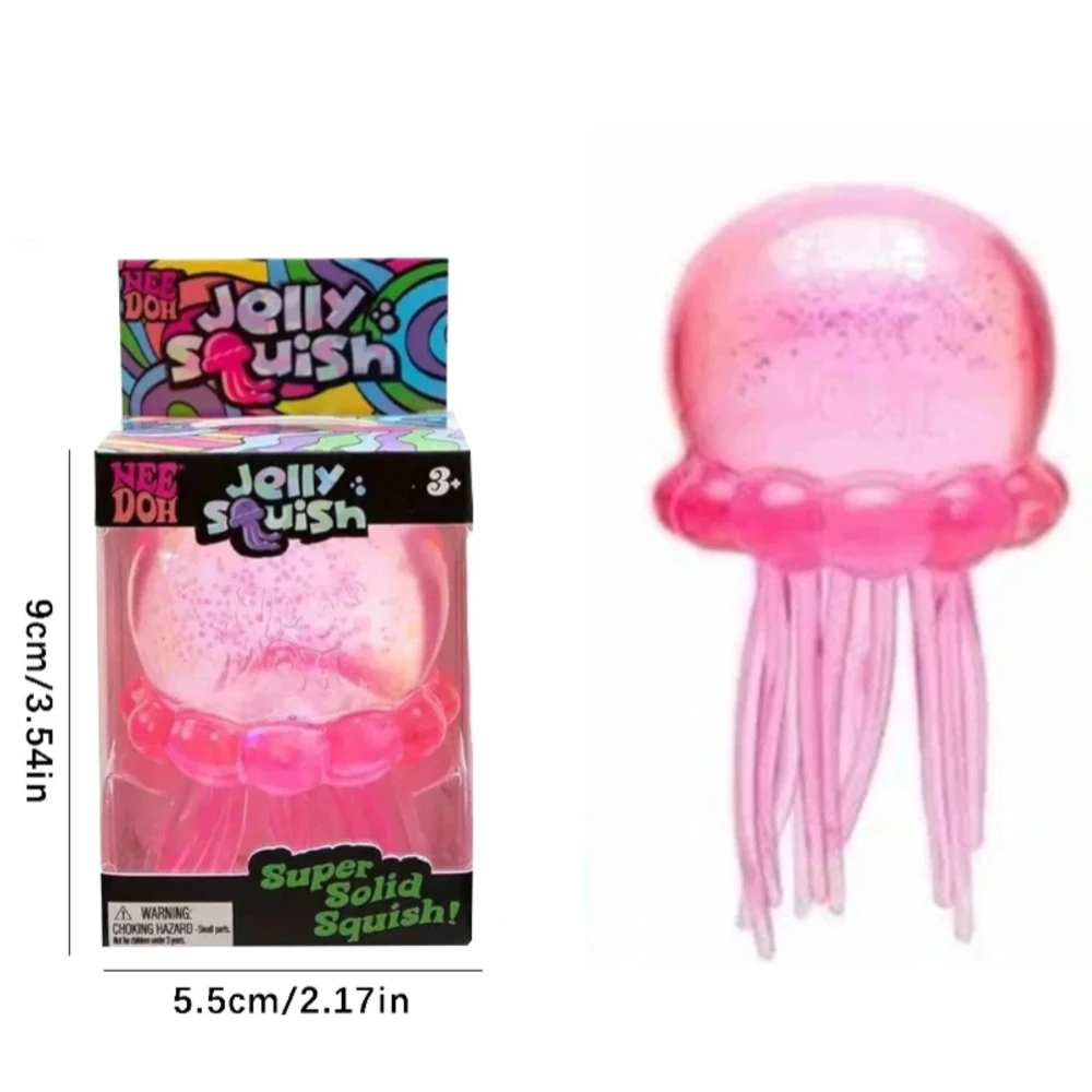 

Hot Selling Jellyfish Maltose Pinching and Relaxing Fantasy Sensory Toy
