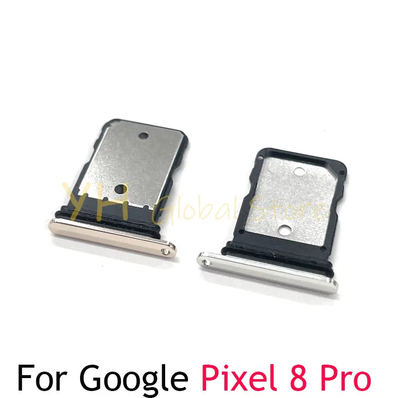 2 pezzi per Google Pixel 8 Pro Sim Card Slot vassoio supporto parti di riparazione della scheda Sim