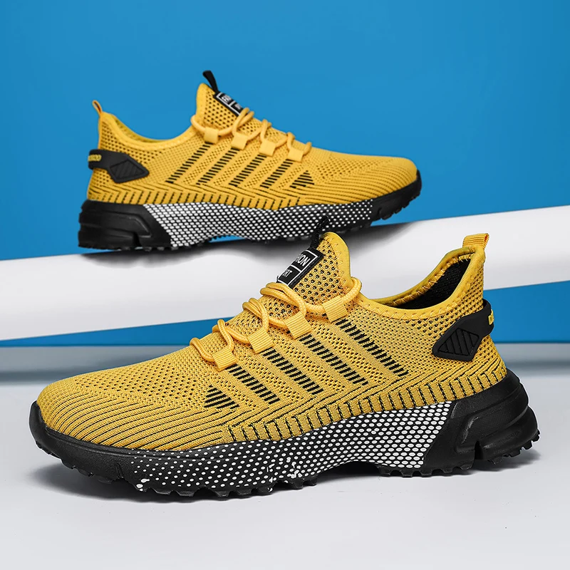 

Большая мужская обувь, новая дышащая обувь для спорта и отдыха, легкие кроссовки с отскоком, спортивная дорожная обувь для прогулок на открытом воздухе
