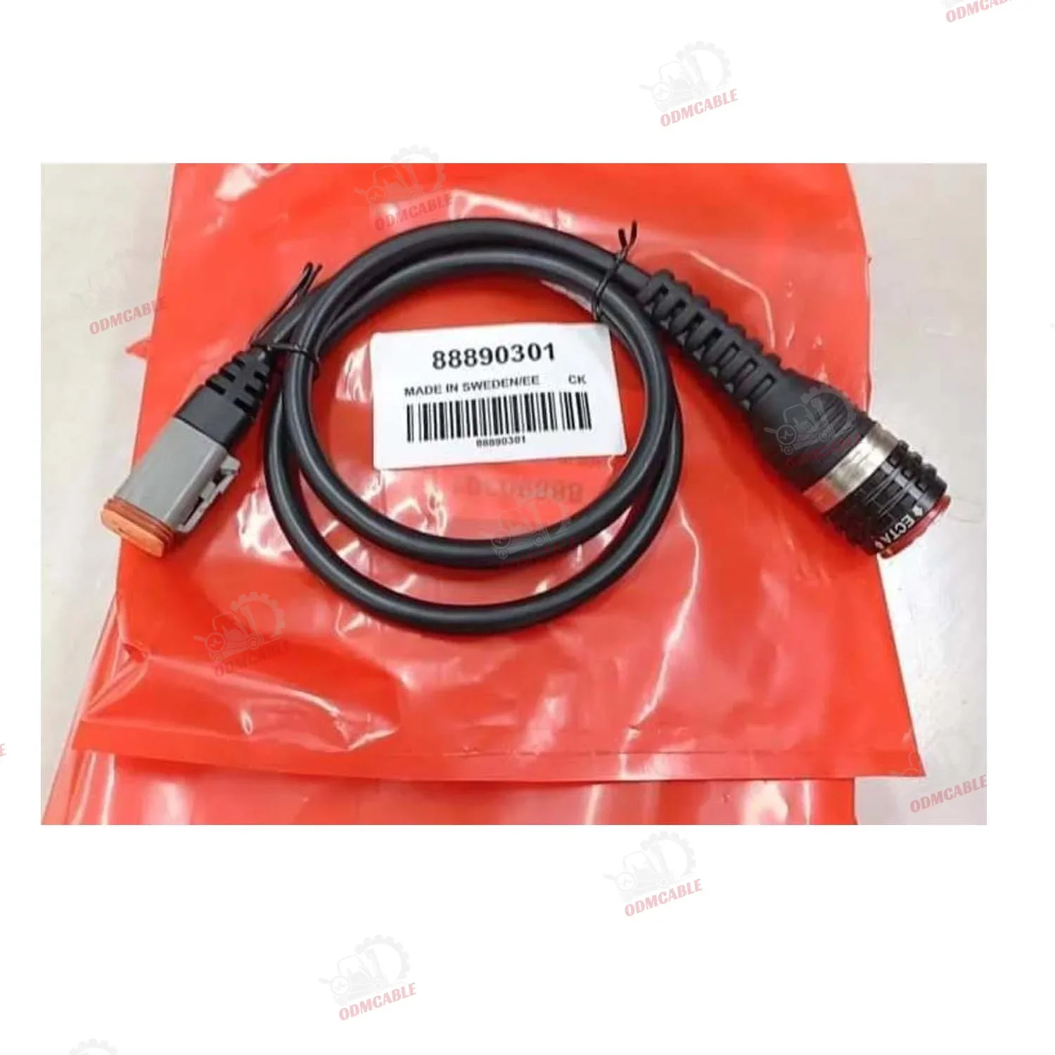 Marine Engine Diagnostic Connect Cable 6+8 Pins With Obd Cable Vocom Penta Vodia Industrial Diagnostic Cable Pk 88890301