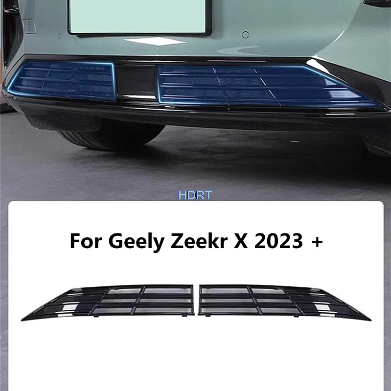 

Автомобильная сетка с защитой от насекомых для Geely Zeekr X 2023 + крышка для резервуара для воды, сетка для гонок, Алмазная сетка, протектор для отделки, аксессуары для украшения