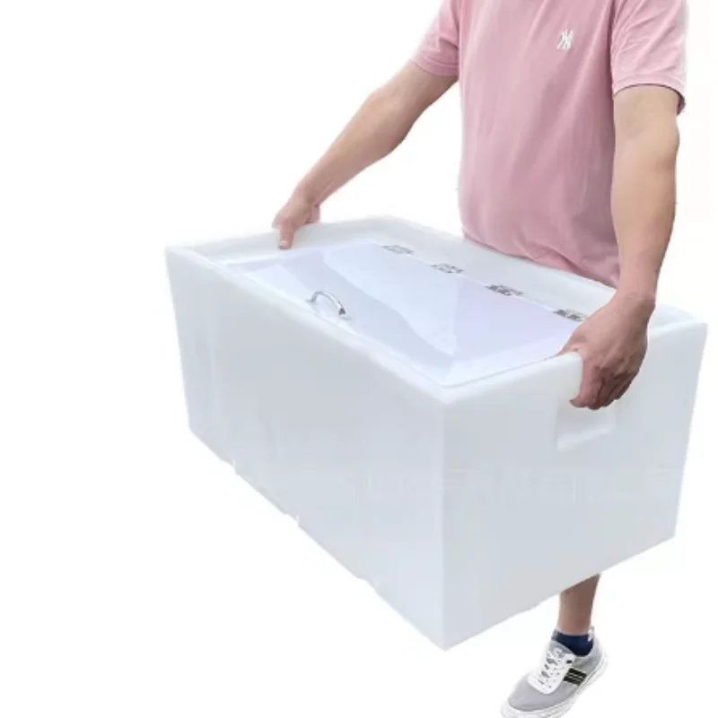 

Trolley Trunk Horizontal Flip Fish Hatching Fish Box 1pc Live Fish Transportation Modified Anti-spill Water Tank