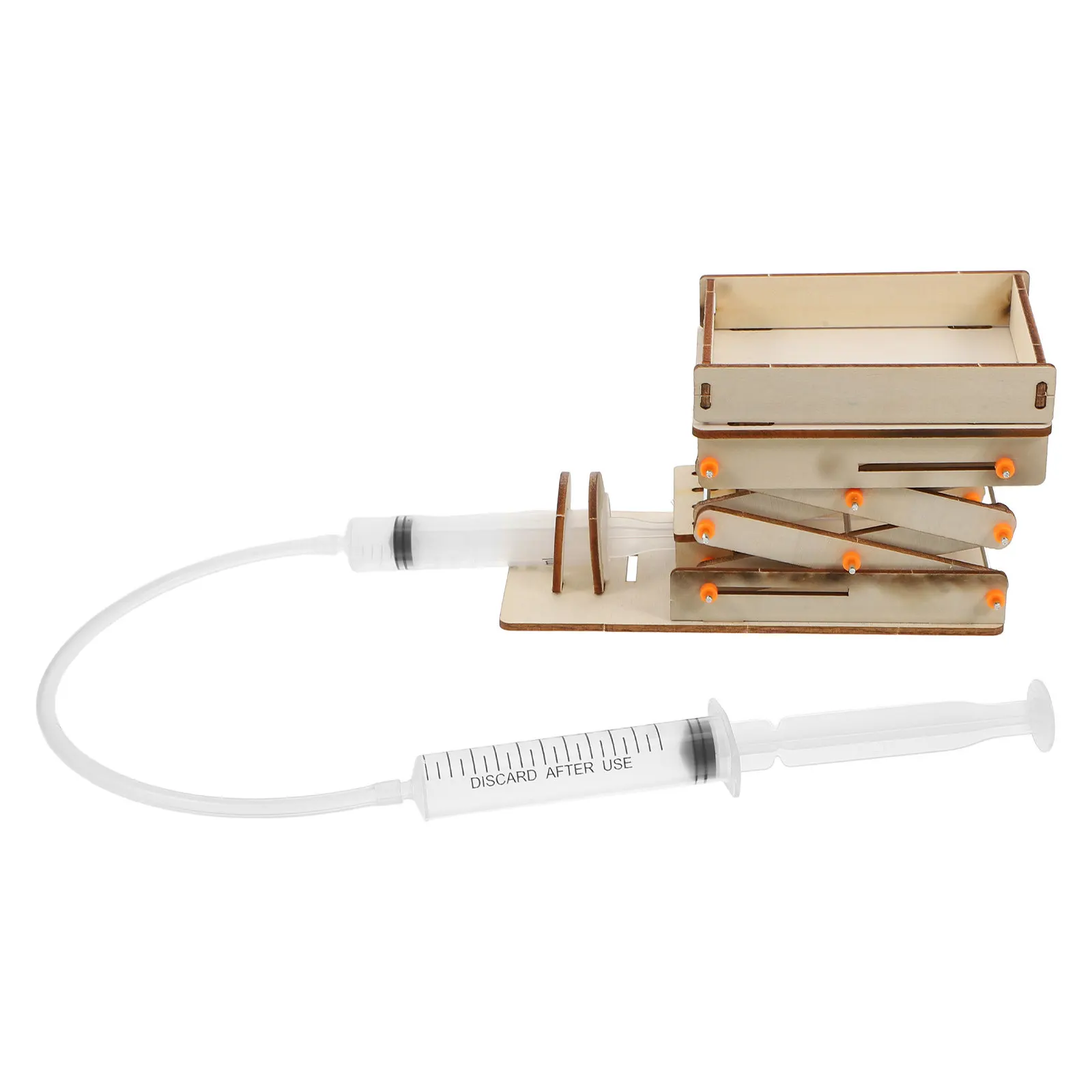 

Гидравлическая подъемная платформа для детей: деревянный лабораторный подъемник, ручной подъемник, набор для экспериментов STEM, подставка-ножницы для самостоятельной сборки