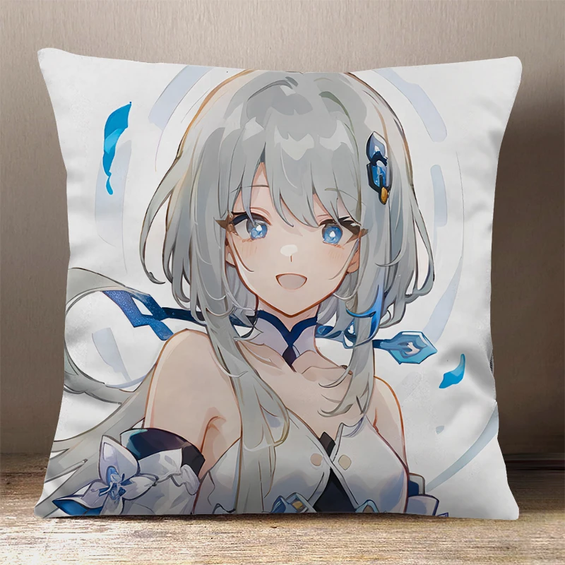 Coussin de dos carré de dessin animé Anime, jeu Guizhong Cosplay, coussin de dos, Si.C. Dakimakura, Dakimakura Safa