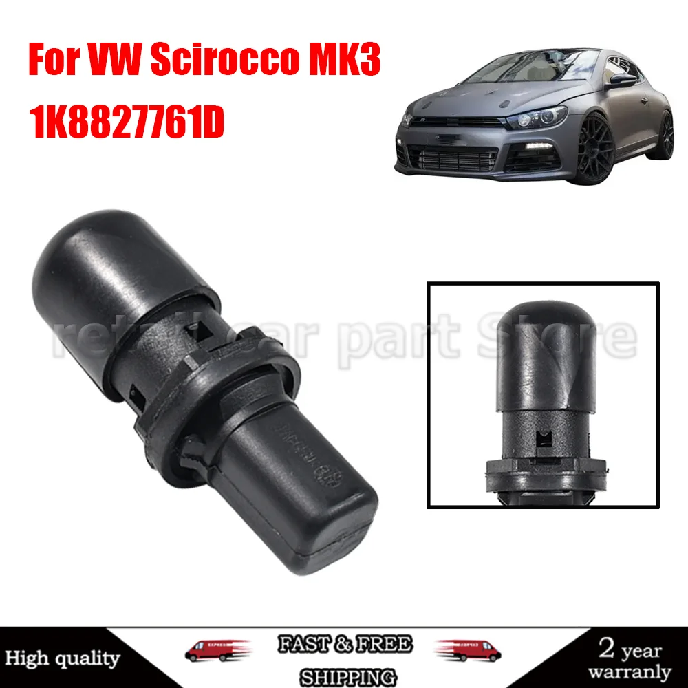 

Буферный блок задней двери 1K8827761D для VW Scirocco MK3, АБС-пластик, резиновая стопорная подушка, крышка багажника, регулируемый бампер, автомобильные аксессуары