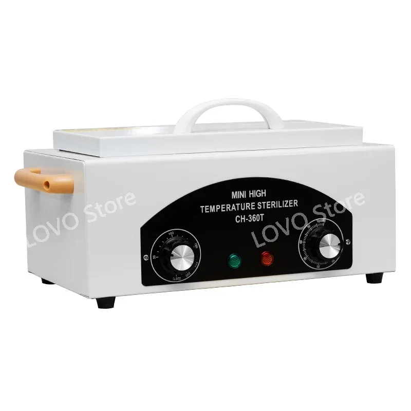 Nail Art Salon Manicure Tool Sterilizer Box High Temperature Portable Beauty Nail Disinfection Cabinet