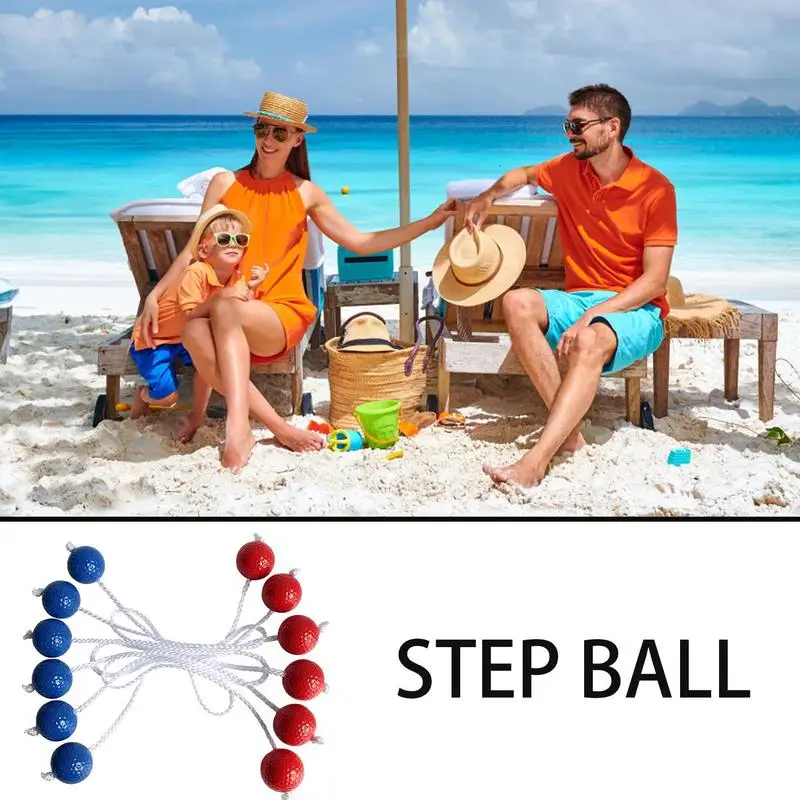 Set di palline per lancio di scale di 6 palline per pratica di golf a scala Interazione genitore-figlio Strumento di esercizi portatile per società di attività all'aperto