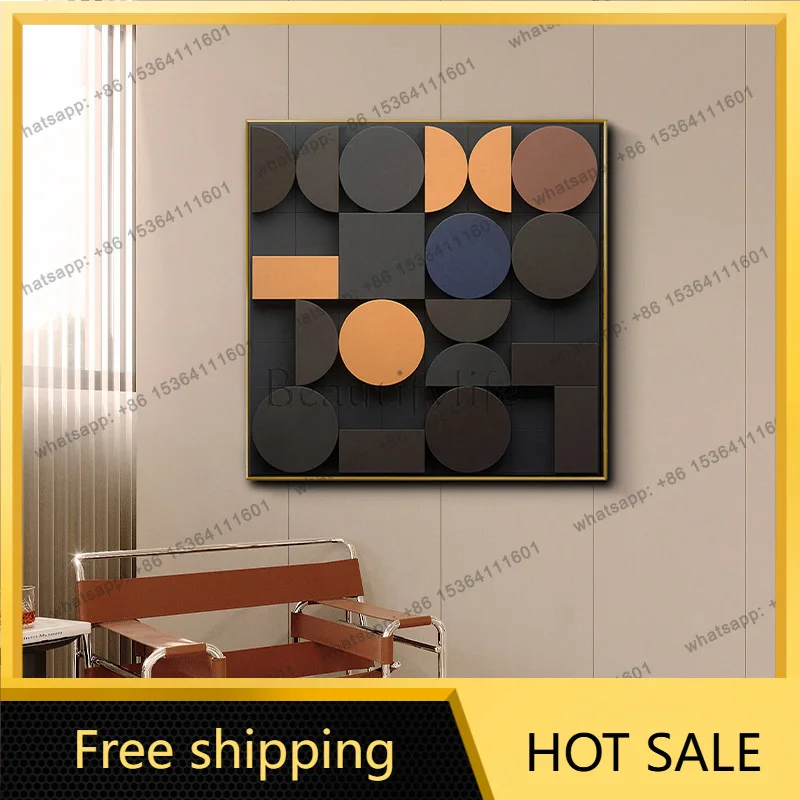 LJY restaurant hanging paintings new living room high sense modern simplicity