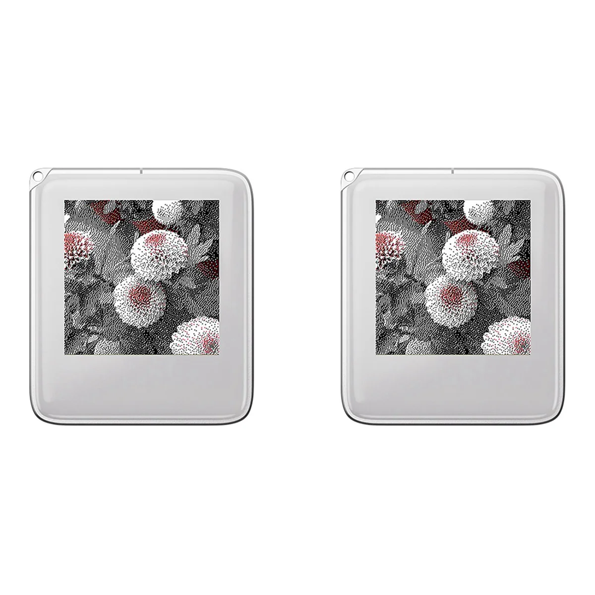 SUNRI-2X NFC 機能キーリング 1.54 インチ 3 色表示画面画像ワイヤレス伝送キーホルダーインクスクリーン