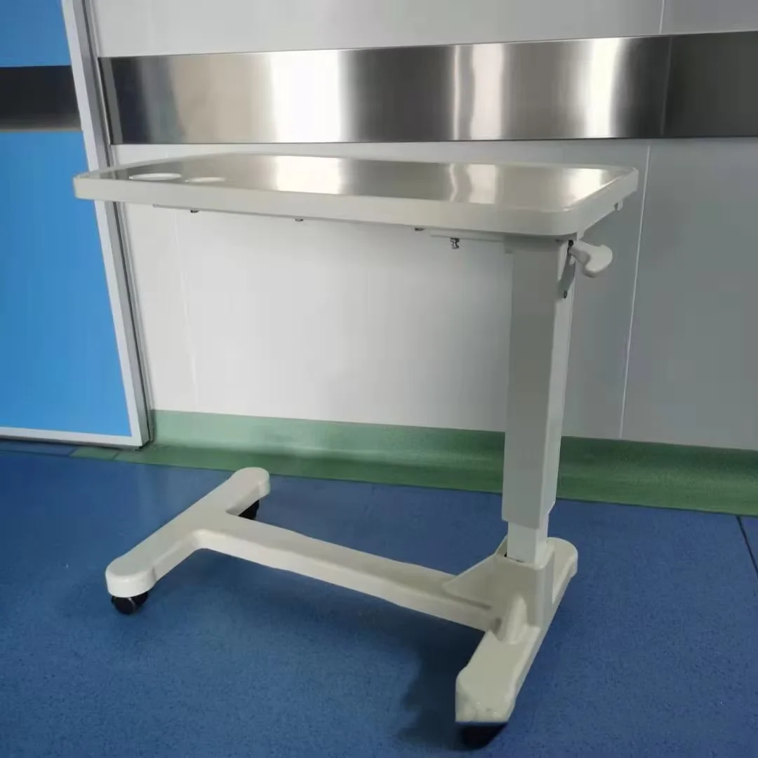 صينية طعام للكرسي المتحرك، لوحة طاولة شفافة، ارتفاع قابل للتعديل، طبية عالمية للمعاقين، تمريض الدماغ، فالق، المريض المسنين #3