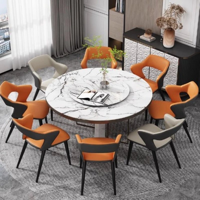 

Nordic Modern Dining Chairs Minimalist Metal Designer Occasional Chairs Living Room Cadeira De Jantar Space Saving Furniture