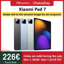 Xiaomi-smartphone Pad 7 Version Global, pantalla de 11,2 pulgadas, 144Hz, 3,2 K, Snapdragon 7 + Gen 3, procesador Octa core, 45W, 8850mAh, B