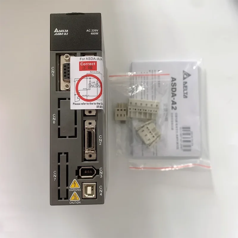 دلتا ASD-A2-3023-L 3KW 220V محرك سيرفو يعمل بالتيار المتردد ثلاثي الطور