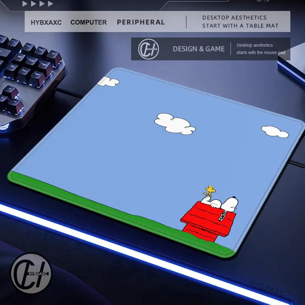 

Игровой коврик для мыши с милой собакой S-Snoopys XS, маленький коврик для мыши для ПК, геймера, украшение для рабочего стола, офисный коврик для мыши, настольный коврик, коврик