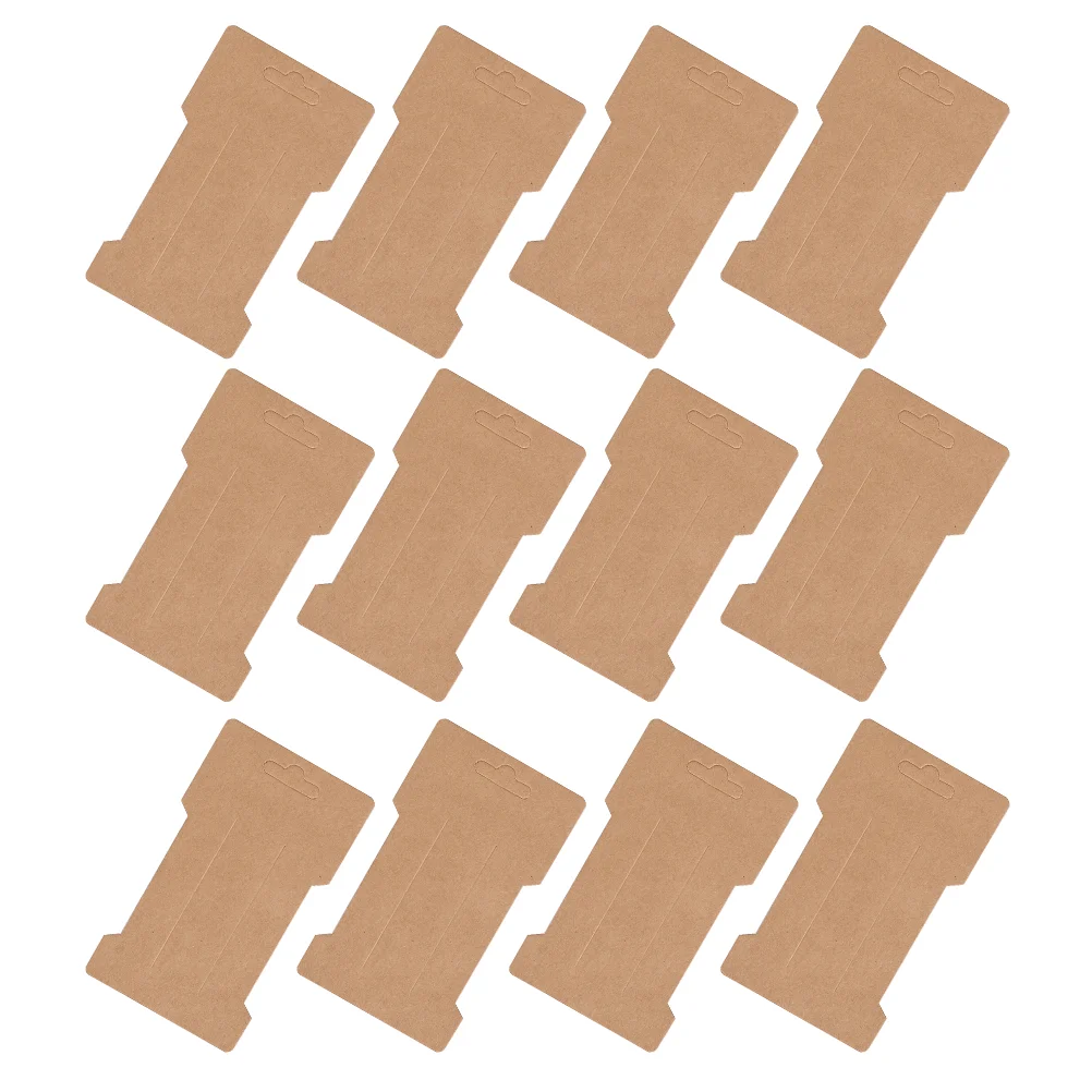 

200 Pcs Hairpin Card Brackets Bow Clip Cards Tie Headband Display Cardboard Holder