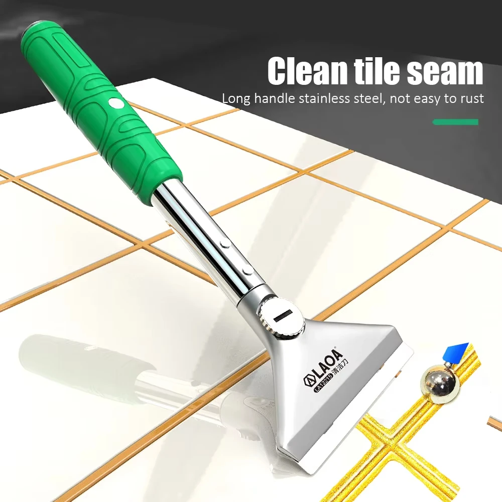 

LAOA Multifunctional Cleaning Shovel Cutter Knife - Glass Floor Tiles Scraper Remover Spatula Home Window Cleaning Tool