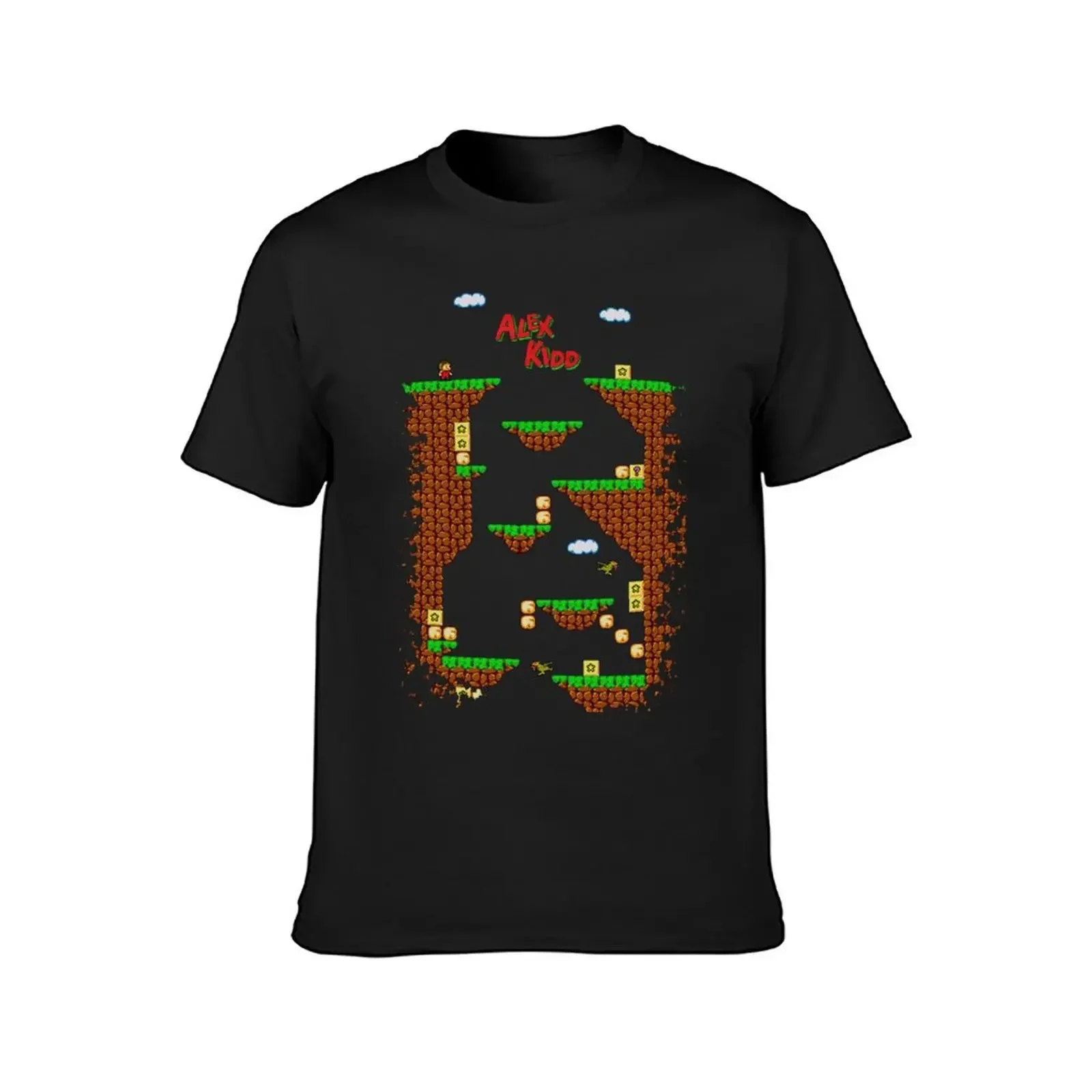 Alex Kidd in Miracle World T-Shirt Aesthetic clothing blacks for a boy mens graphic t-shirts