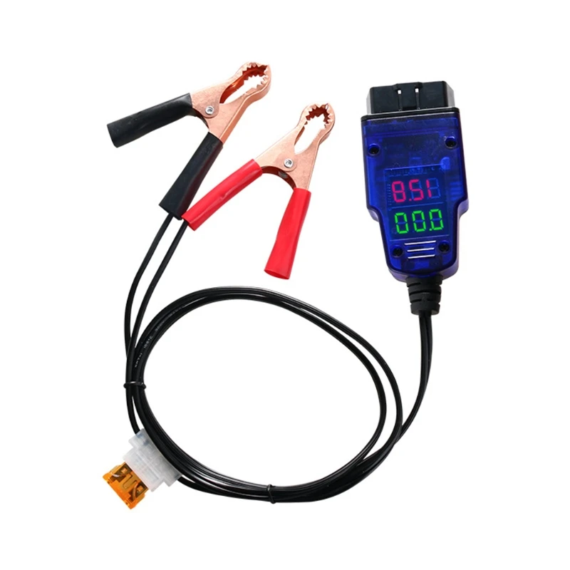 12V BT-30 Car Memory Saver Cable OBD2 ECU Emergency Battery Replacement Tool Memory Saver Clip