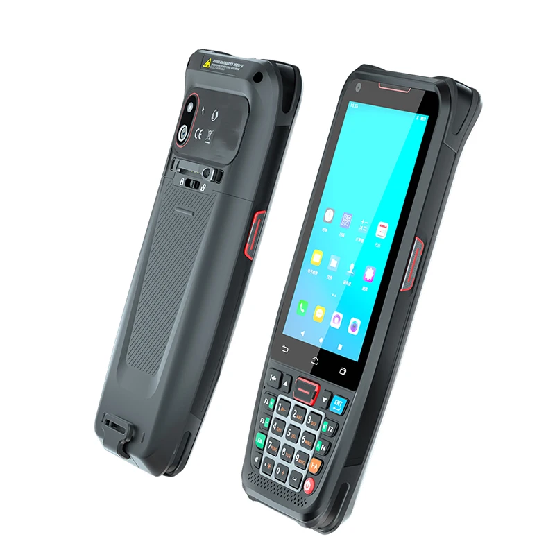 Free SDK Customize Software Android 10 Rfid NFC Reader Data Terminal Logistics Inventory Management 1d/2d Barcode Scanner PDAs