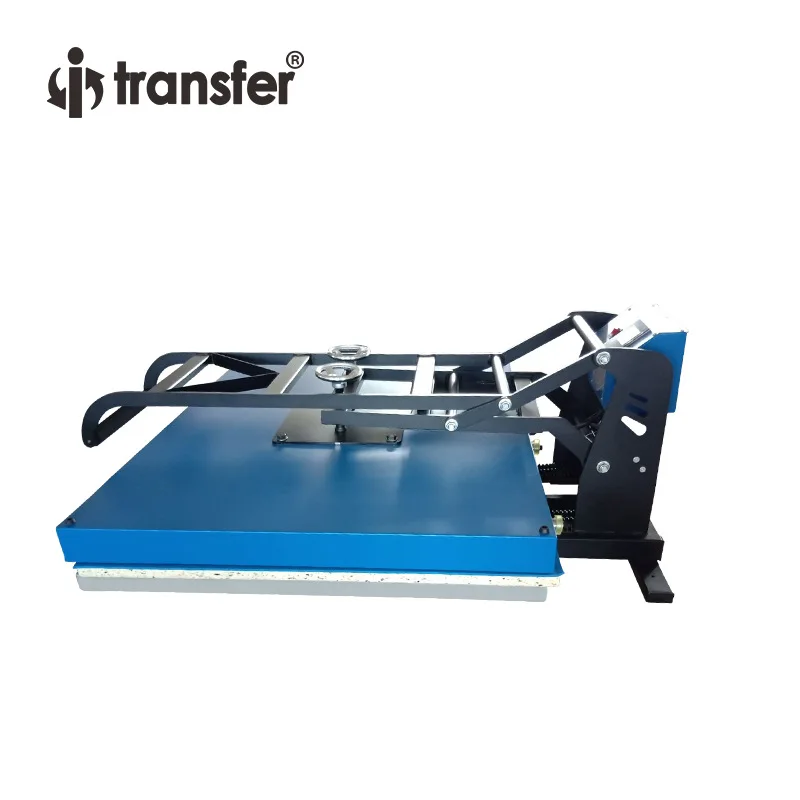 Flat Press Manual Heat Transfer Machine Large Advertising Press 60x80cm Flat Panel Heat Transfer Machine