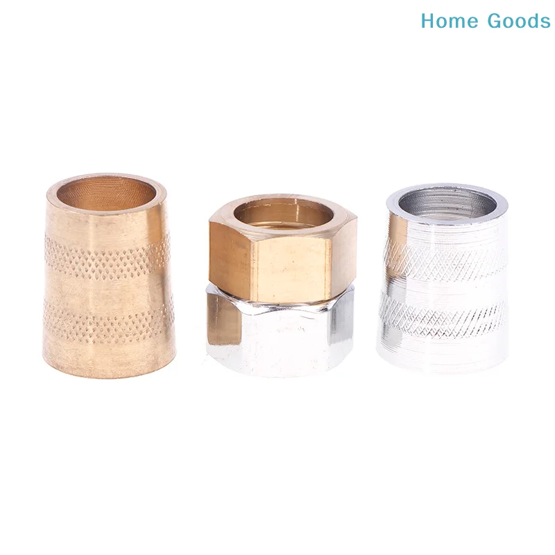 1Pc Brand New Shower Hose Nut Connector Connection Water Inlet Pipe Interface Nut Nozzle Connector Screw Parts Accessories