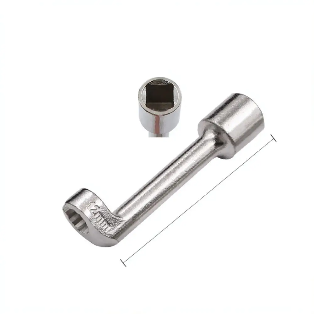 L Shaped Socket Wrench Metal Hex Spanner For Narrow Spaces Double Ended Elbow Hand Tool Vehicle Engine Repair