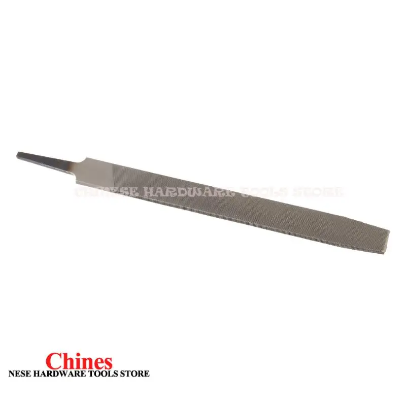 1pcs 8 Inch 200mm Steel Files Without Handle Round Half-round Triangular Square Flat Cut Design Metal files Wood Craft Tools