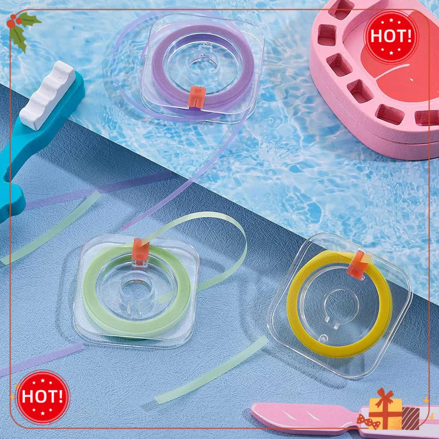 ABLE-3 حزمة 4 مم × 6 متر شريط تلميع ملف لتلميع الأسنان لأداة تنظيف مجموعة تلميع الأسنان المقطوعة