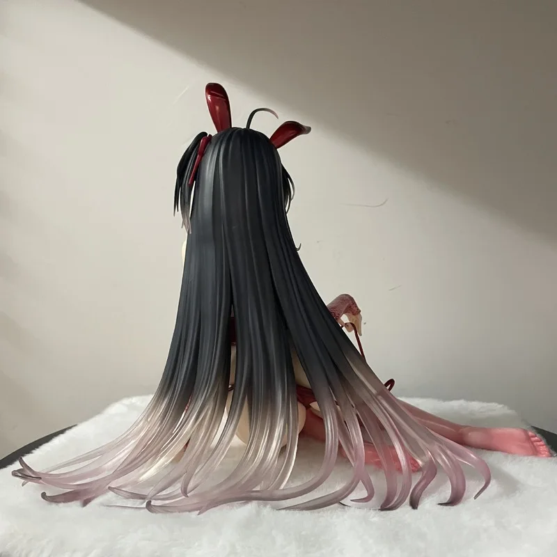 21 سنتيمتر أنيمي GK تمثال Azur Lane Taihou الأرنب فتاة يجلس تشكل ، تحصيل بولي كلوريد الفينيل الشكل لعرض سطح المكتب وديكور الألعاب