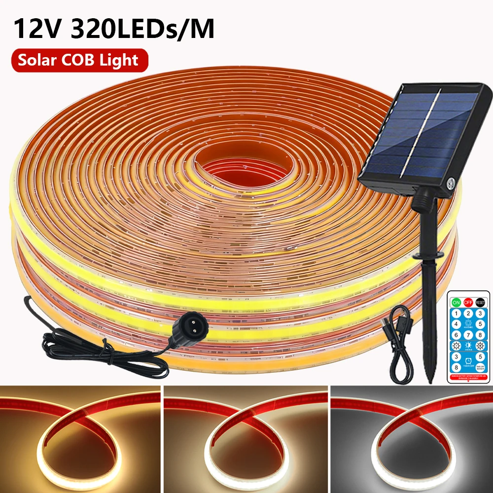 12V Cob Solar Light…