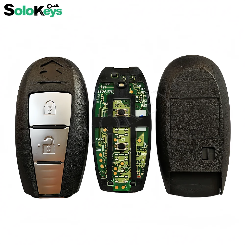 SOLOKEYS FCCID:TS008 Original Board For Suzuki SX4 Swift Vitara Remote Key  Aftermarket Key Shel 433Mhz 47 HITAG3 7952 With LOGO