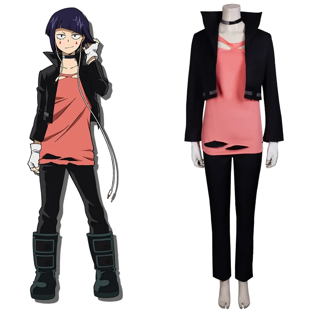 My Hero Academia Boku No Hero Academia Jirou Kyouka Cosplay Costume Outfits Halloween Carnival Suit