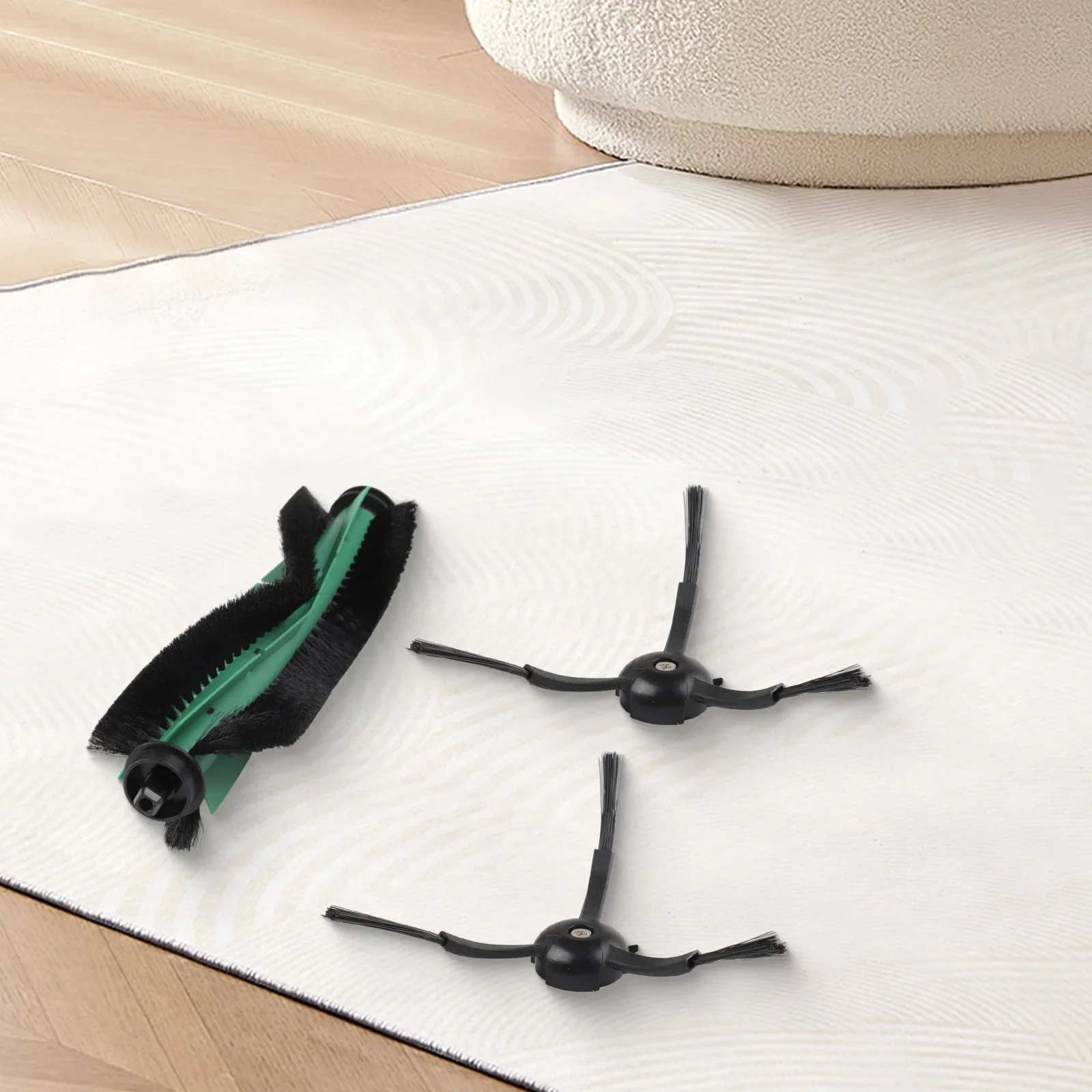 1 Main Brush 2 Side Brushes Kit For Cecotec For Conga 7490 8490 For Ultimate Home Vacuum Cleaner Household Cleaning Accessories