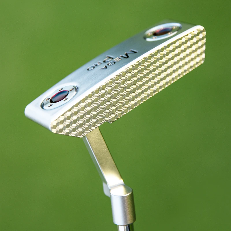 Right Handed Golf Putter，Milled Steel Shaft Mallet Design, Precision Balanced Club with Smooth Roll, Durable Headcover Included