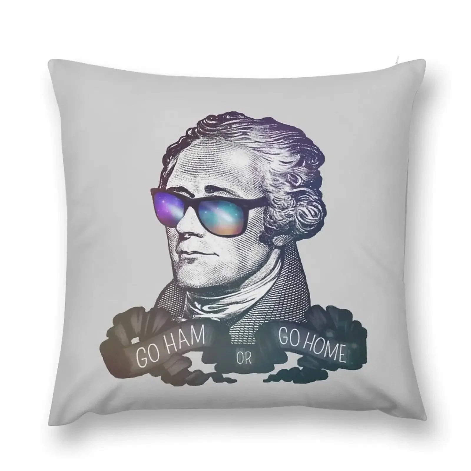 Hamilton: Go Ham or Go Home! Throw Pillow Rectangular Cushion Cover pillow cover christmas Sofa Cover pillow