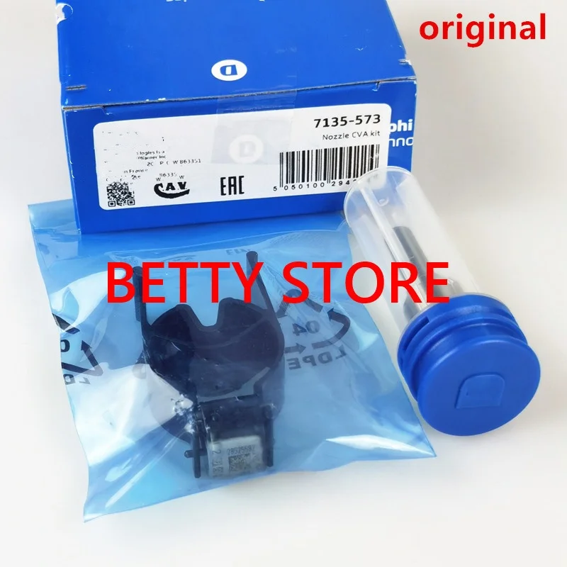 Genuine common rail injector repair kit 7135-573 7135573 9308-625C/28525582/28277576/H374 for 338004A710 28231014 28229873