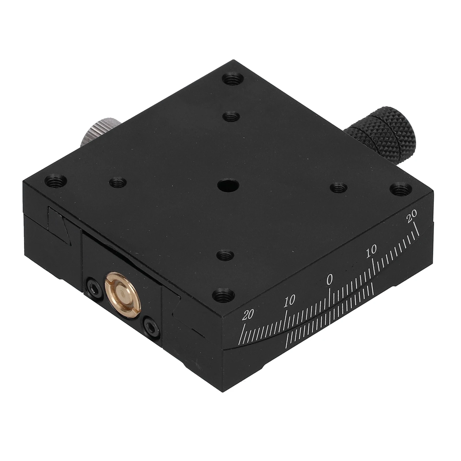 Linear Sliding Table Linear Stage Linear Stage Goniometer Turbine Worm Dovetail Fine‑Tune Manual  HXV‑A60 60x60mm