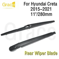 Limpiaparabrisas trasero para Hyundai Creta, 11 ""/280mm, parabrisas de coche, goma, 2015, 2016, 2017, 2018, 2019, 2020, 2021