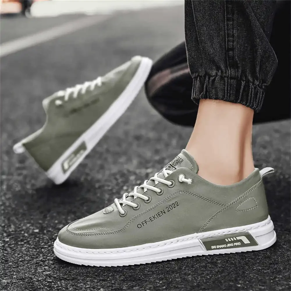 White 40-41 Vintage Boot Casual Men's Spring Summer Sneakers Mens Blue Shoes Sports 2024elegant Promo Tines Top Comfort