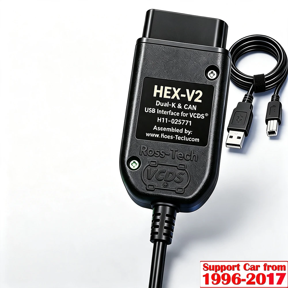 2026 VCD S VAGCOM Interface VCDCAN HEX V 2 Update 26.3 FOR VW For AUDI Skoda Multi-Language Car Autocom Diagnostics Tools