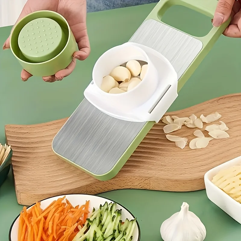 

Multifunctional Vegetable Cutter Slicer Kitchen Household Potato Shredded Cucumber Artifact Stainless Steel Grater Kitchen Tools