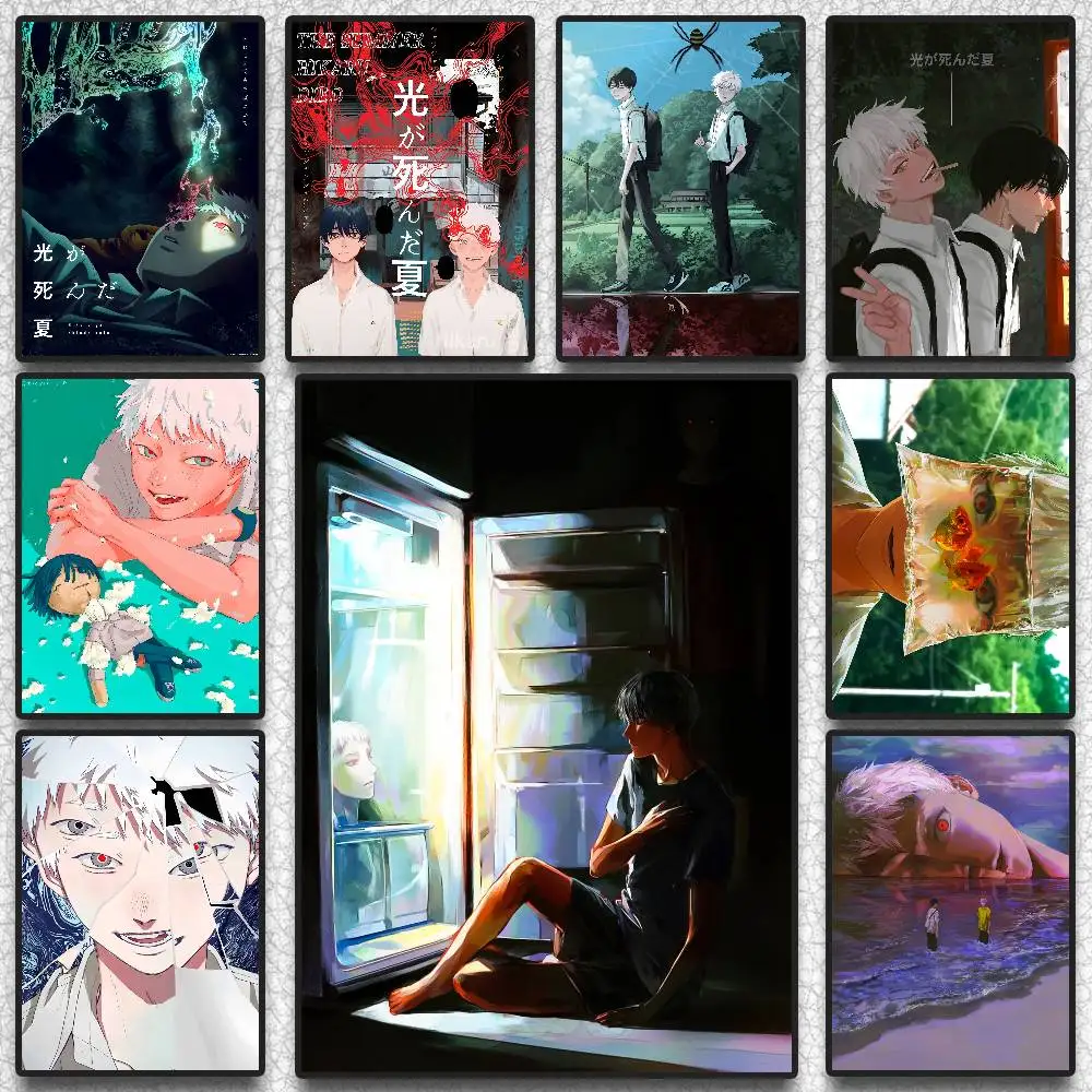 ملصق S-Summer Hikaru Died عالي الدقة جدار لاصق مقاوم للماء لغرفة المعيشة المنزلية وغرفة النوم والديكور الجمالي