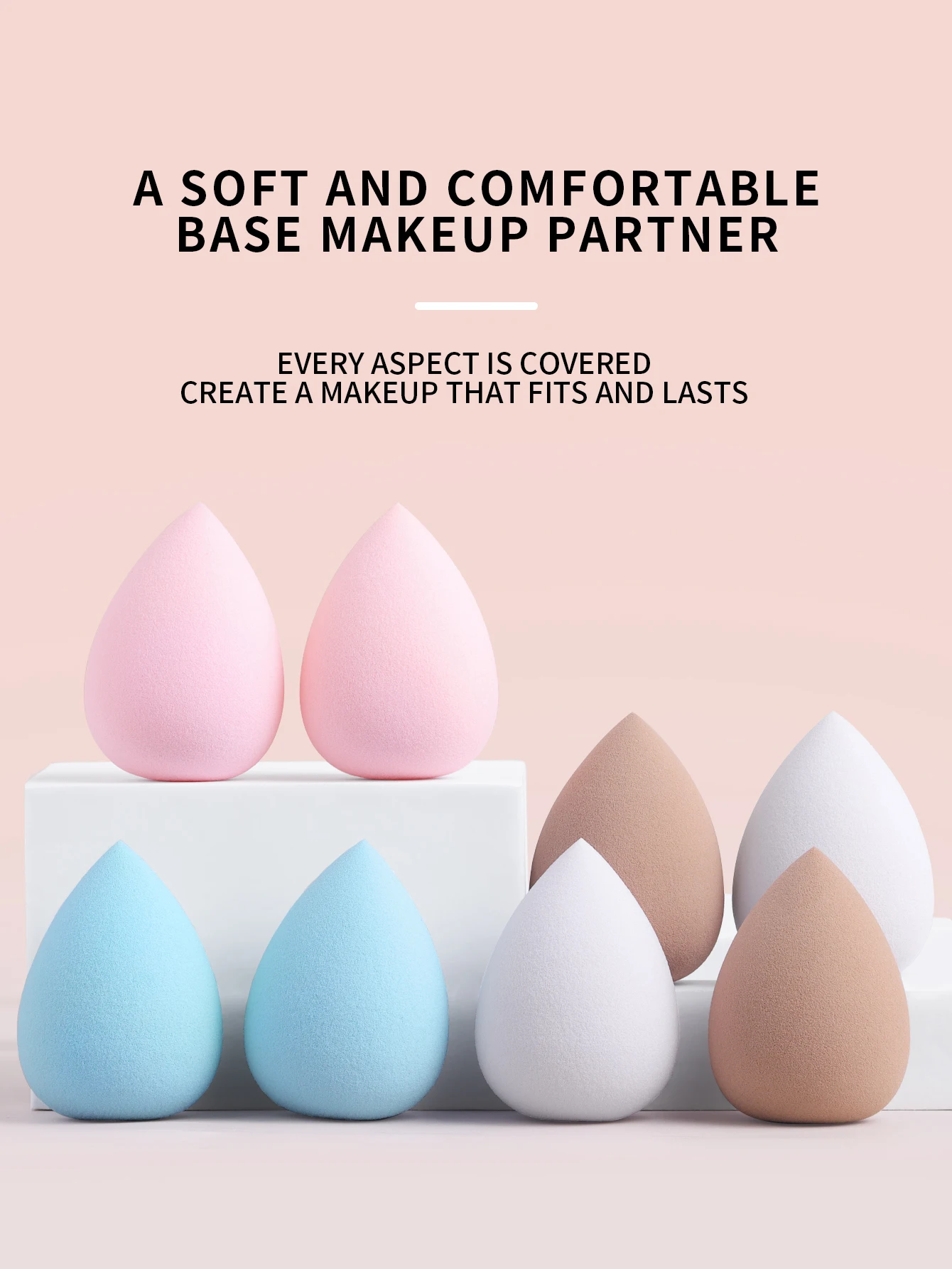 新しいリキッドファンデーションコットンはとても柔らかく、メイクアップエッグパウダーパフセット、水滴スポンジ、エアクッションパフツールに最適です。